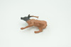 Elk, Wapiti, Very Nice Rubber Animal, Educational, Realistic Figure, Lifelike Model, Figurine, Toy, Kids,  Gift,      2"    F3530 B138
