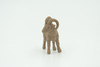 Bighorn Sheep, Very Nice Rubber Animal, Educational, Hand Painted, Realistic Figure, Lifelike Mountain Sheep Design, Toy, Kids, Gift,    1 3/4"     F3535 B138     