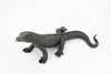 Komodo Dragon, Lizard, Museum Quality, Rubber Reptile, Toy, Educational, Realistic, Figure, Lifelike Model, Figurine, Replica, Gift,     10"    F3538 B9