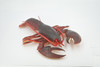 Lobster, East Coast, Maine, Red, Hard Rubber Crustaceans, Educational, Figure, Lifelike, Model, Replica, Gift,     9"  F4070 B91