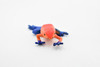 Frog, Poison Dart Frog Red and Blue, Plastic Toy, Realistic, Rainforest, Figure, Model, Replica, Kids, Educational, Gift,       3"     F4093 B54