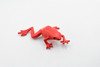 Frog,  Red Strawberry Poison Dart Frog, Plastic Toy, Realistic, Rainforest, Figure, Model, Replica, Kids, Educational, Gift,     3"    F4094 B54