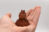 Beaver, Castor, Very Nice Plastic Animal, Educational, Toy, Kids, Realistic Figure, Lifelike Model, Figurine, Replica, Gift, 2" F422 B8 