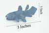 Coelacanth, Fish, Saltwater Fish, Rubber Fish, Hand Painted, Realistic, Figure, Model, Replica, Toy, Kids, Educational, Gift,     3"    F4233 B376