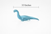 Loch Ness Monster, Nessie, Rubber, Hand Painted, Realistic, Figure, Model, Replica, Toy, Kids, Educational, Gift,     3 1/2" 