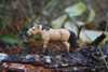 Horse, Buckskin Pony Plastic Toy Animal, Realistic Figure, Farm Model, Barnyard Replica, Kids Educational Gift 2 3/4"  F4265 B375