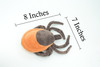 Tick, Parasite, Ixodida, Blood-feeding pest, Plush Insect Design, Educational, Figure, Replica, Gift,      7"     F4306 B323