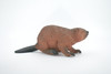 Beaver, Castor, Very Nice Plastic Animal, Educational, Toy, Kids, Realistic Figure, Lifelike Model, Figurine, Replica, Gift,     5  1/2"     F4337 B3