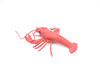 Lobster, Crayfish, Crawdad Design, Orange, Rubber Crustaceans, Educational, Figure, Lifelike, Model, Replica, Gift,     7"     F464 B4