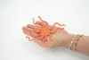 Octopus, Octopuses, Rubber, Octopodes, Educational, Realistic Hand Painted, Figure, Lifelike Figurine, Replica, Gift,      5"     F467 B5
