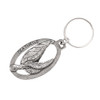 Sea Turtle Side Pewter Keychain, A158KC