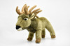 Elk Plush Toy, Realistic Stuffed Animal, Wapiti, Lifelike, Stuffed Elk, Soft, Toy, Educational, Kids, Gift     12"    F4501 BB51