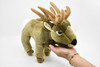 Elk, Wapiti, Realistic, Lifelike, Stuffed, Soft, Toy, Educational, Animal, Kids, Gift, Very Nice Plush Animal    12" 