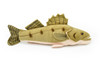 Walleye, Fish, Pikeperch, Yellow Pike, Very Nice Plush Fish, Stuffed Animal, Educational, Toy, Kids, Realistic Figure, Gift,    17"