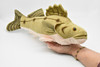 Walleye, Fish, Pikeperch, Yellow Pike, Very Nice Plush Fish, Stuffed Animal, Educational, Toy, Kids, Realistic Figure, Gift,    17"