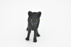 Fox, Black, Very Nice Plastic Animal, Educational, Toy, Kids, Realistic Figure, Lifelike Model, Figurine, Replica, Gift,      3 1/2"     F762 B624