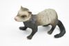 Ferret, Realistic Small Toy Model Plastic Replica African Animal, Kids Educational Gift   6"   F1353 B609