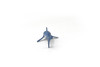 BLUE SHARK, PLASTIC REPLICA 3 1/4"  SF04 B51