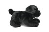 Black Labrador Plush Toy, Realistic Stuffed Puppy, Black Lab, Dog, K9, Stuffed Dog, Educational, Toy, Kids, Gift,    8"   CC01 BB51