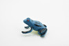 Frog, Blue Poison Dart Frog, Plastic Toy, Realistic, Figure, Model, Replica, Kids, Educational, Gift,    1 1/2"    CWG16 B47