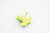 Frog, Green Spotted, Plastic Toy, Realistic, Figure, Model, Replica, Kids, Educational, Gift,      1 1/2"    CWG17 B47