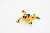 Frog, Orange Poison Dart Frog, Plastic Toy, Realistic, Figure, Model, Replica, Kids, Educational, Gift,    1 1/2"    CWG25B47