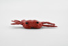 Sally Lightfoot Crab, Galapagos Islands, Educational, Hand Painted, Realistic Crab Figure, Lifelike, Diorama, Toy, Kids, Gift,   2 3/4 Inches.  F1591 B150
