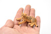 Tiger Cub, Laying Down, Realistic Toy Model Plastic Replica Animal, Kids Educational Gift  2.5"  M140 B627