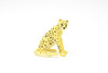 Cheetah, Sitting, Realistic Toy Model Plastic Replica Animal Kids Educational Gift   2" F4454 B55