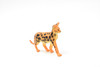 Serval Cat, Plastic Replica 3"L x 1.7"T ~ F4445 B55