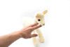 Llama, White Realistic Cute Stuffed Animal Plush Toy, Kids Educational Gift  15" PZ038 B478