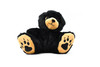 Black Bear, Sitting, Sweet Feet, Very Nice Plush Animal   7"  CWG65 BB17