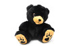 Black Bear, Sitting, Sweet Feet, Very Nice Plush Animal   7"  CWG65 BB17