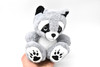 Raccoon, Sitting, Sweet Feet, Realistic Cute Stuffed Animal Plush Toy, Kids Educational Gift   7"   CWG67BB17