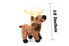 Elk, Wapiti, Realistic Cute Stuffed Animal Plush Toy, Kids Educational Gift  12"   CWG69 BB6