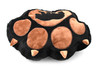 Bear Paw Print Pillow, Realistic Cute Stuffed Animal Plush Toy, Kids Educational Gift 11"  CWG71 BB19