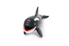 Orca, Killer Whale, Plastic Replica with Moveable Parts  6" Long   CWG56 B179