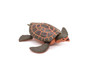 Sea Turtle, Hawksbill, Moveable Parts, Plastic Turtle, Design, Realistic Figure, Educational, Lifelike, Model, Figurine, Replica, Gift,     4 Inches 