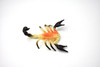 Scorpion, Arachnids, Very Nice Plastic Design, Educational, Diorama, Realistic Figure, Lifelike, Replica, Toy, Kids, Gift,   4 Inches.       CWG50 B155