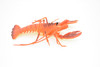 Lobster, Squeaks and Squirts Water, Rubber Crustaceans, Educational, Figure, Lifelike, Model, Replica, Gift,    12"   With Antenna    F1461 B212