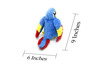 Parrot, Blue, Very Nice Plush Animal   9"  G009B433