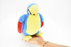 Parrot, Blue, Very Nice Plush Animal   9"  G009B433