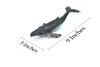 Humpback Whale, Hand Painted, High Quality, Soft Rubber Whale, Realistic, Toy Figure, Model, Replica, Kids, Educational, Gift,    9 Inches