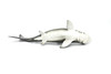 Great White Shark, Hand Painted, Rubber Fish, Realistic Toy Figure, Model, Replica, Kids, Educational, Gift,     9"      F100 B496