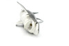 Great White Shark, Hand Painted, Rubber Fish, Realistic Toy Figure, Model, Replica, Kids, Educational, Gift,     9"      F100 B496