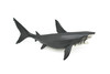 Great White Shark, Hand Painted, Rubber Fish, Realistic Toy Figure, Model, Replica, Kids, Educational, Gift,     9"      F100 B496