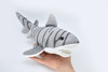 Tiger Shark, Realistic Stuffed Soft Toy Educational Kids Gift Plush Animal  16"   F4371 B470