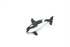 Orca, Killer Whale, Very Nice Plastic Replica 3"Long ~ F3907-B9