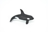 Orca, Killer Whale, Very Nice Plastic Replica 3"Long ~ F3907-B9