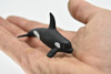 Orca, Killer Whale, Very Nice Plastic Replica 3"Long ~ F3907-B9